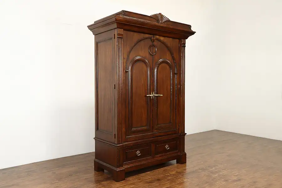 Main image of Traditional 93" Armoire, Wardrobe or Closet, Low Country by Hickory White