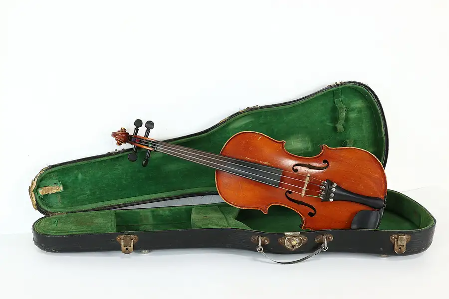 Main image of Student Vintage Spruce & Maple College Violin and Case, Amati