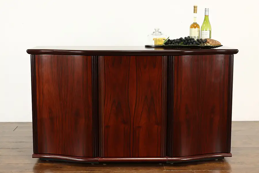 Main image of Midcentury Modern Danish Vintage Rosewood Sideboard, Bar or Server Skovby