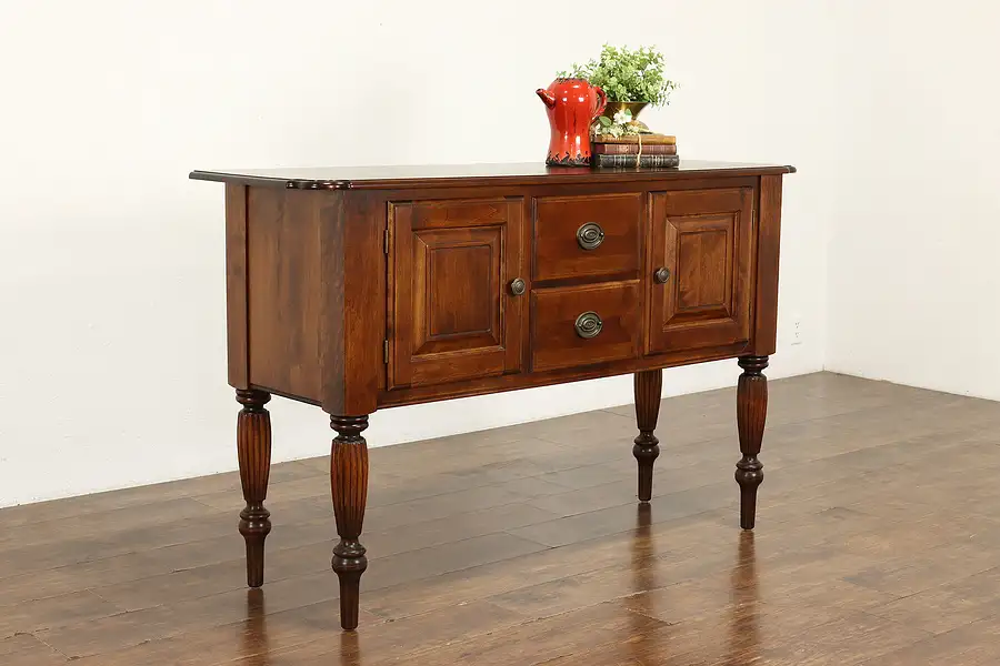 Main image of Traditional Vintage Birch Sideboard Server Hall Console Nichols & Stone