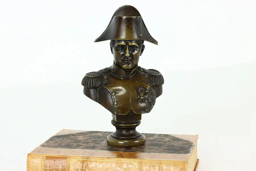 Main image of Napoleon Sculpture Bust Antique French Bronze Statue