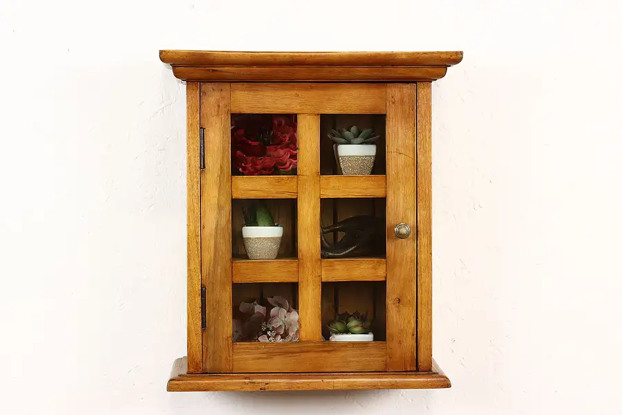 Main image of Farmhouse Antique Wall Hanging Cupboard or Medicine Chest or Cabinet