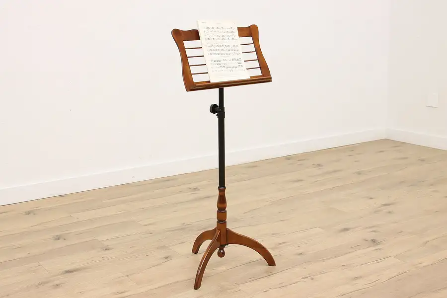 Main image of Traditional Vintage Adjustable Birch Music Stand