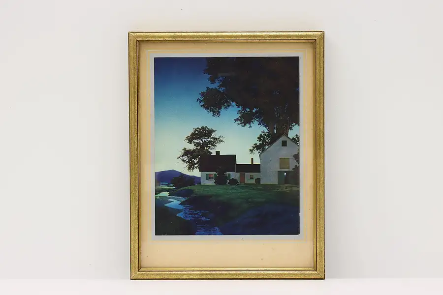 Main image of Art Deco Homestead by River Vintage Art Prints Maxfield Parrish 8"