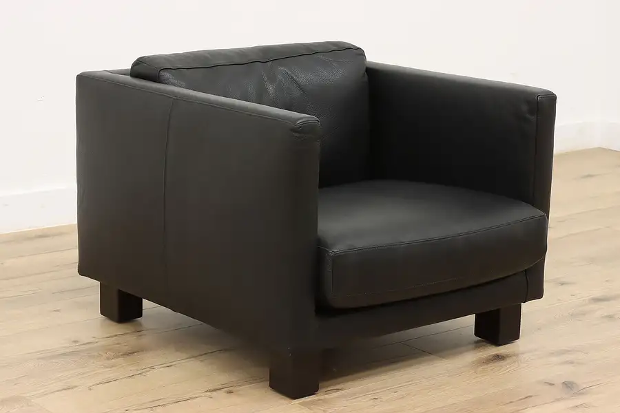 Main image of Italian Contemporary Library Office Leather Chair, Design within Reach