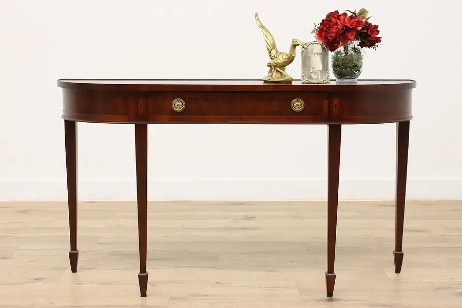 Main image of Georgian Vintage Mahogany Sofa Table or Hall Console, Hekman