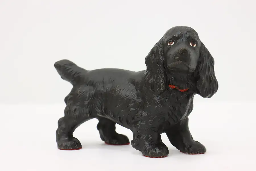 Main image of Farmhouse English Cocker Spaniel Cast Iron Dog Sculpture