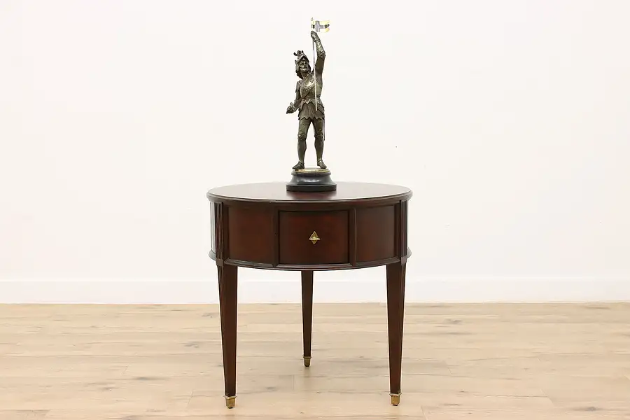 Main image of Henredon Vintage Walnut Hall, Entry or Lamp Table