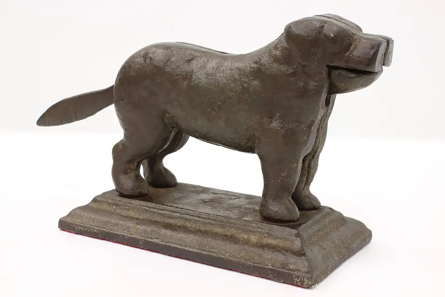 Main image of Farmhouse Antique Cast Iron Dog Nutcracker