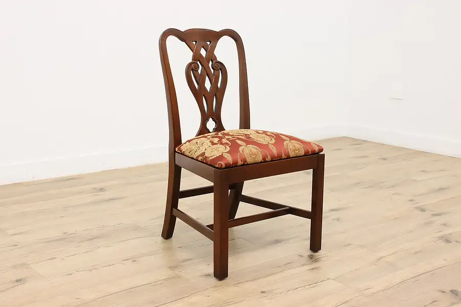 Main image of Georgian Design Mahogany Vintage Dining or Desk Chair, Baker