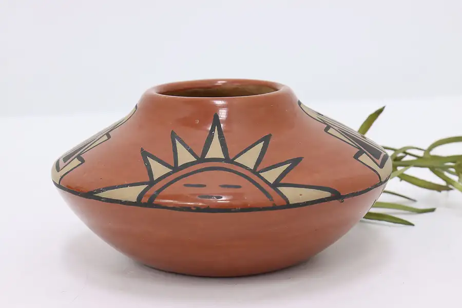 Main image of Native American Vintage Santa Clara Pottery Bowl, Petra