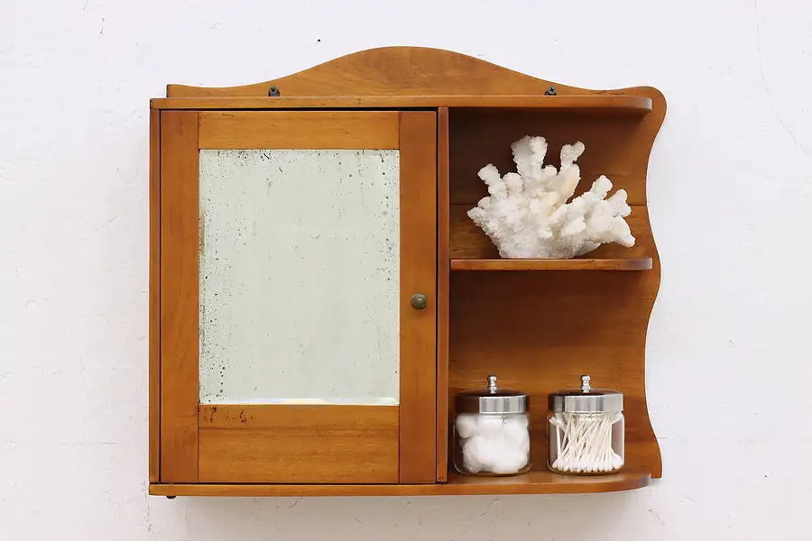 Main image of Watkins Medical Antique Medicine Chest or Bath Cabinet