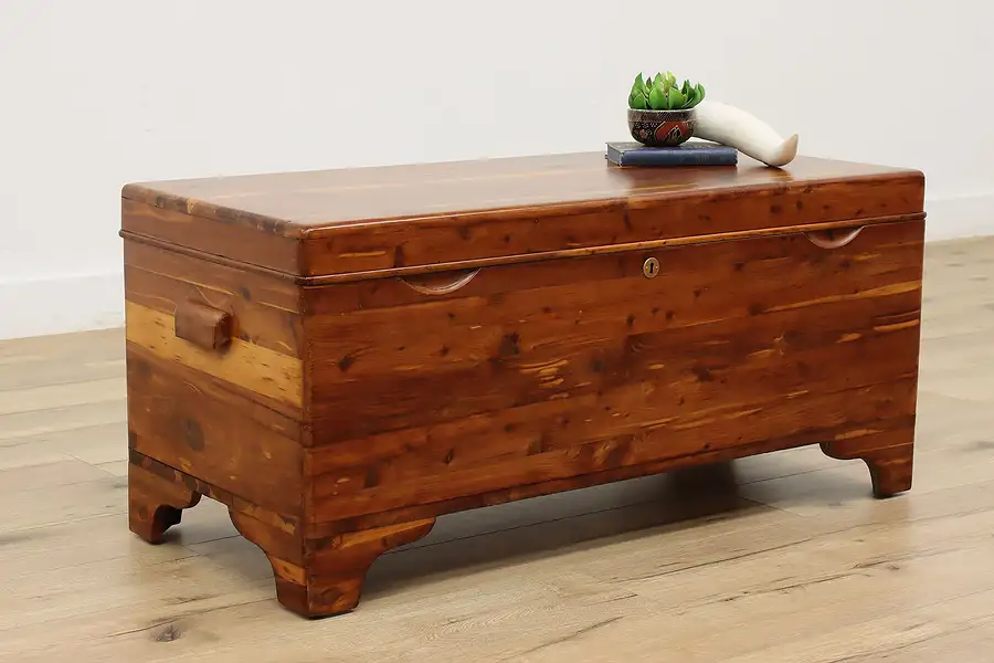 Main image of Midcentury Modern Vintage Cedar Chest Coffee Table Lane