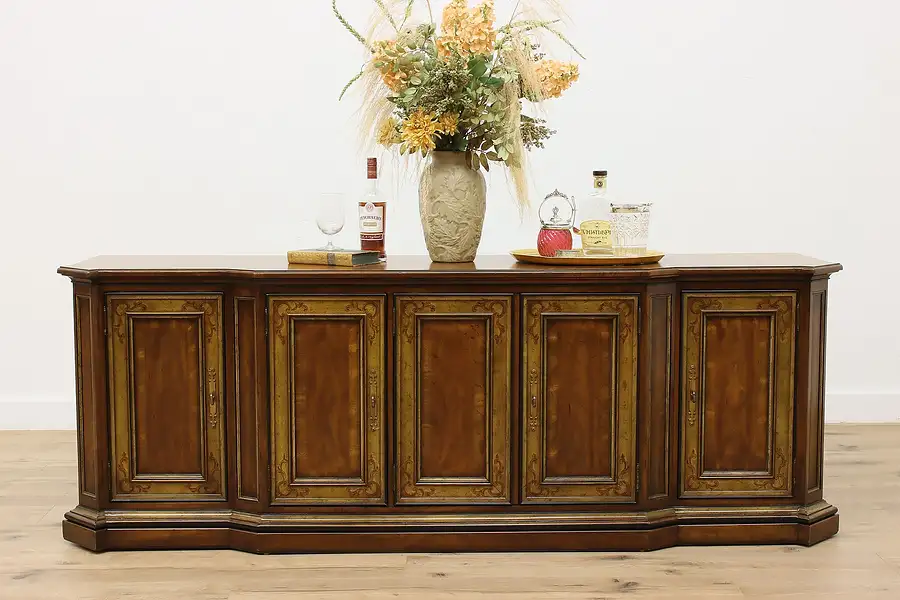 Main image of Georgian Design Vintage Cherry Sideboard TV Console, Drexel