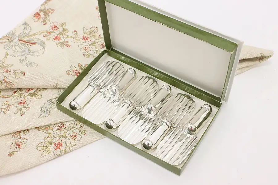 Main image of Set of 6 Vintage Christofle Paris Silverplate Knife Rests