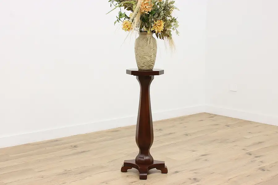 Main image of Empire Design Vintage Birch Statue Pedestal or Plant Stand