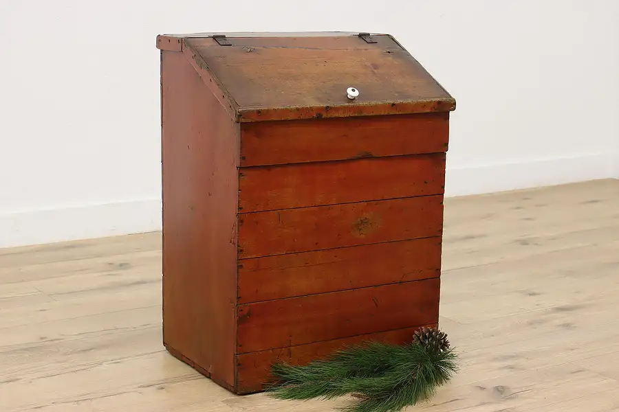 Main image of Farmhouse Antique Grain, Boot or Fireplace Kindling Bin