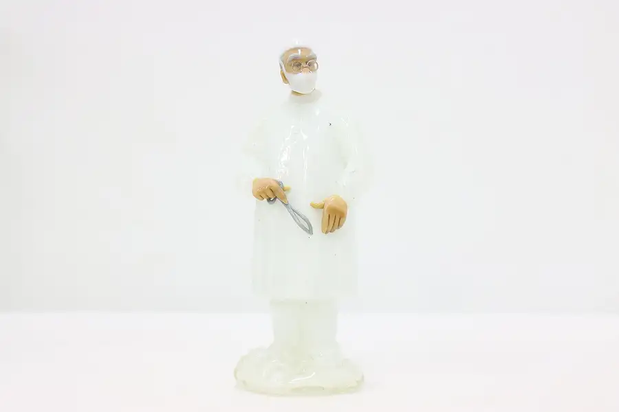 Main image of Murano Italian Vintage Art Glass Doctor Surgeon Sculpture