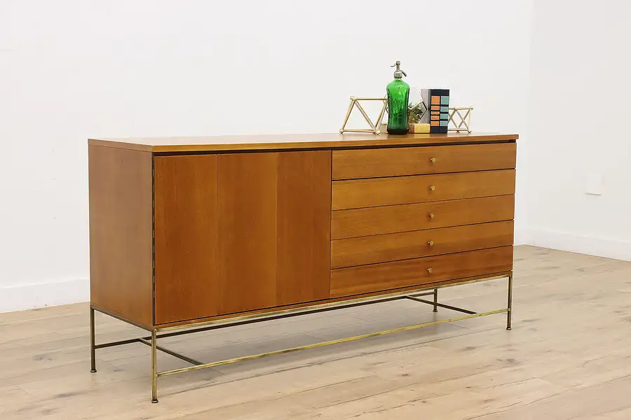 Main image of Midcentury Modern Vintage Credenza TV Console McCobb Calvin