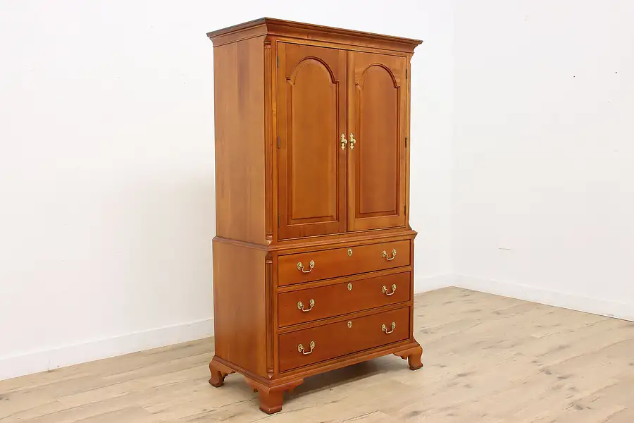 Main image of Stickley Vintage Cherry Armoire, Chifferobe, or Tall Chest