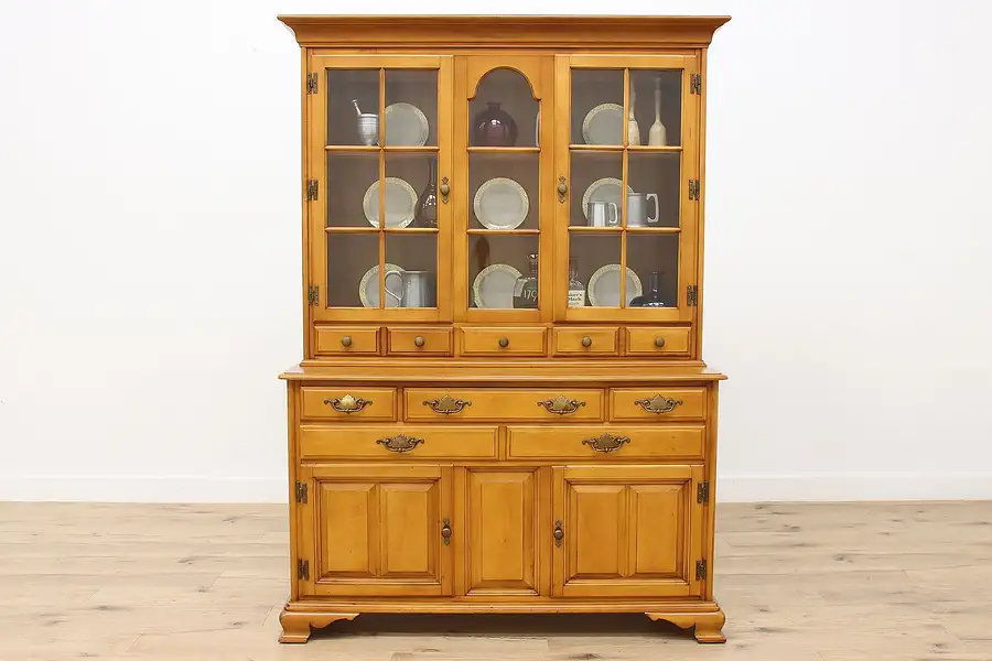 Main image of Maple Vintage Kitchen Cupboard China Cabinet Taylor