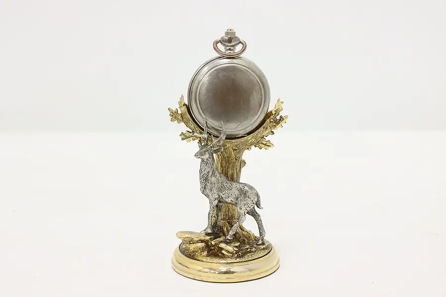 Main image of Stag Vintage 10 Point Buck Pocket Watch Holder Franklin