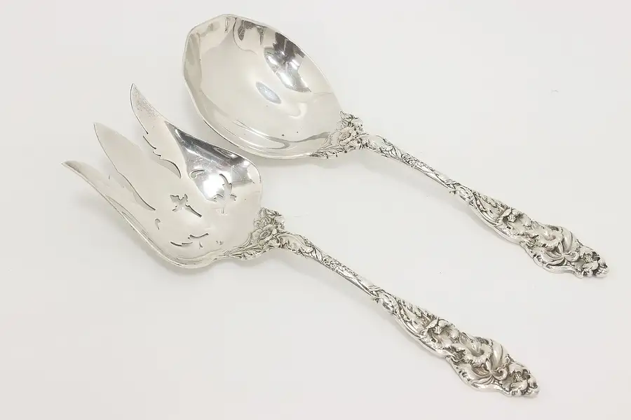 Main image of Le Six Fleurs 2 Pc Sterling Silver Server Set, Reed & Barton