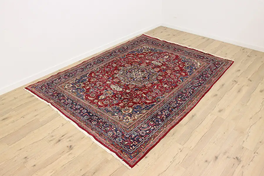 Main image of Persian Vintage 9x13 Living or Dining Room Rug, Iran