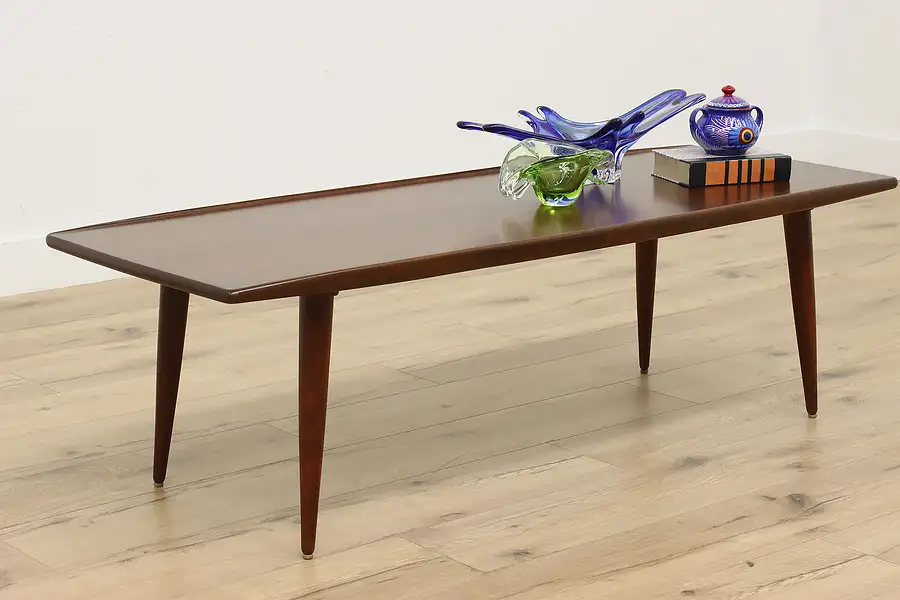 Main image of Danish Midcentury Modern Vintage Teak Coffee Table, Moreddi