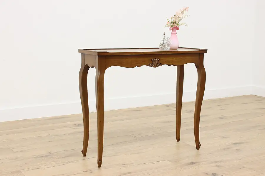 Main image of Country French Cherry Hall Console or Sofa Table, Henredon