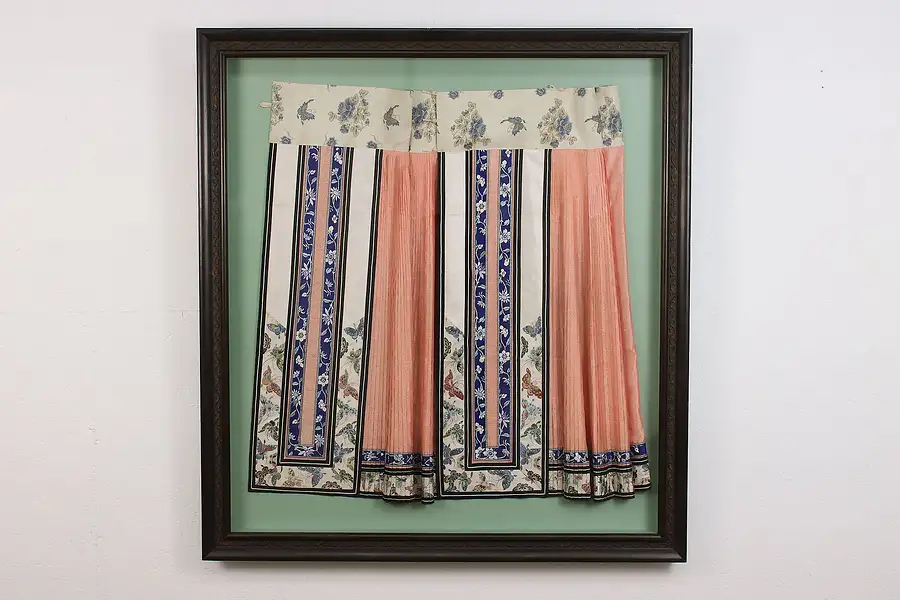 Main image of Framed Traditional Asian Ceremonial Dance Skirt, 48.5"