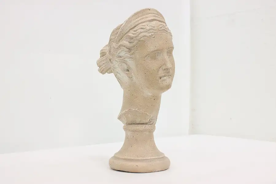 Main image of Greek Woman Vintage Bust Sculpture, Austin