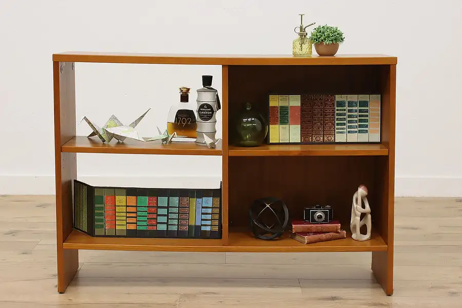 Main image of Midcentury Modern Vintage Teak Bookcase or Display