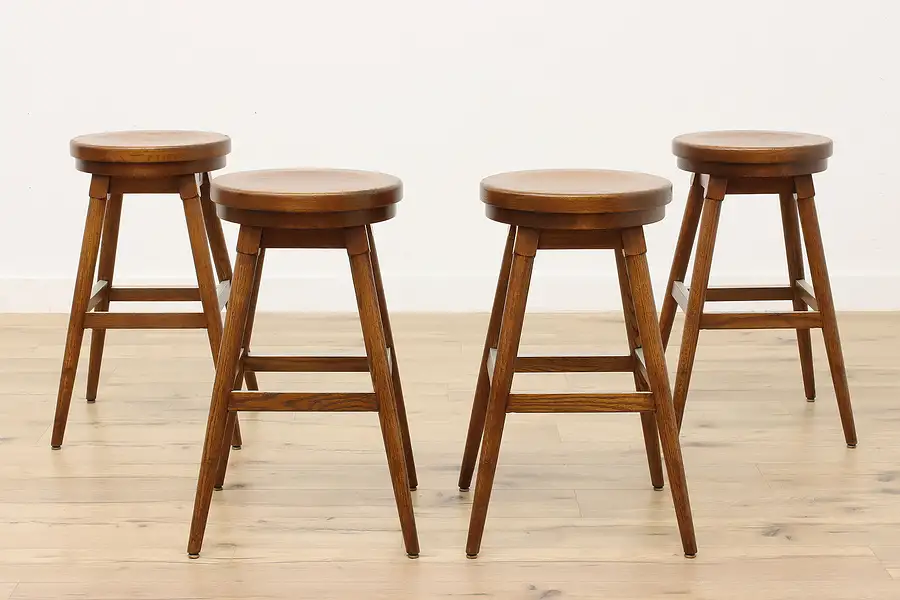 Main image of 1 Farmhouse Vintage Bar or Counter Stools, Buckstaff