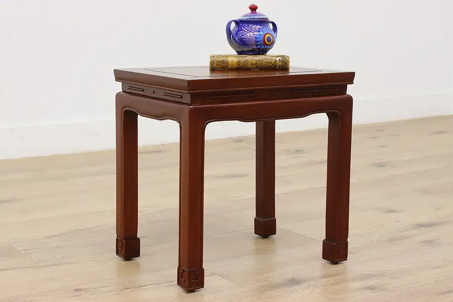 Main image of Chinese Vintage Rosewood Side or End Table, Zee