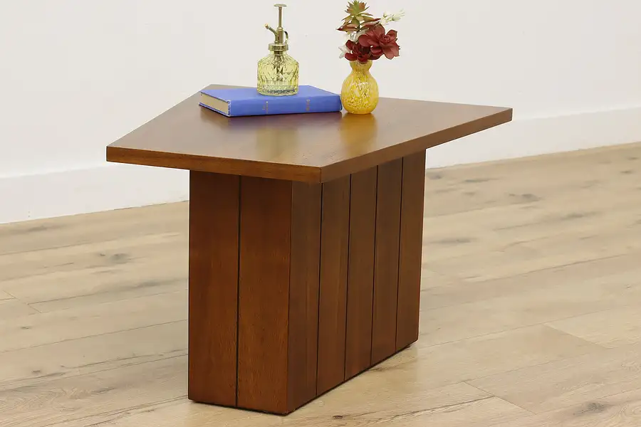 Main image of Lane Midcentury Modern Vintage Walnut Coffee or Side Table