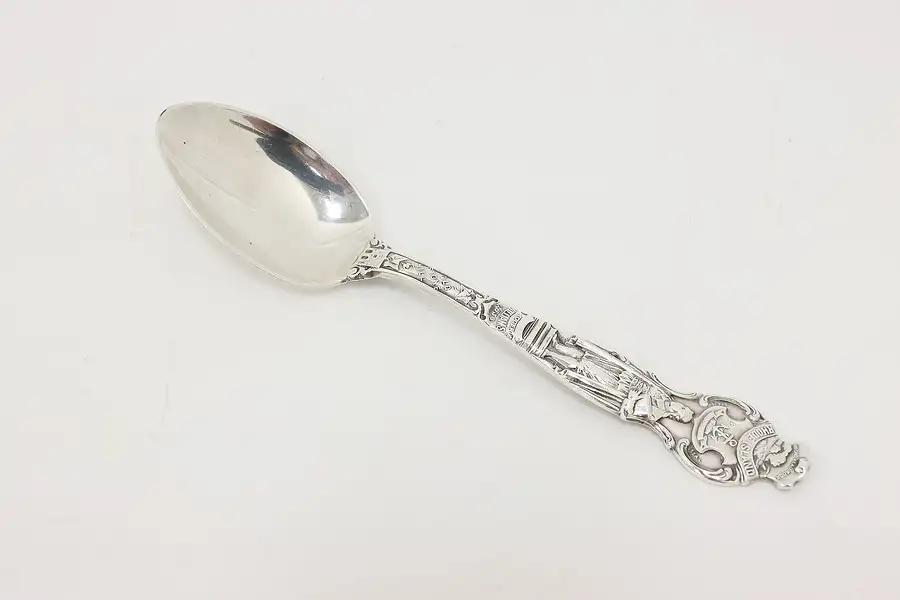 Main image of Rhode Island Sterling Silver Antique Souvenir Spoon