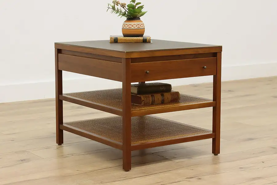 Main image of Midcentury Modern Vintage Walnut End Table McCobb for Calvin