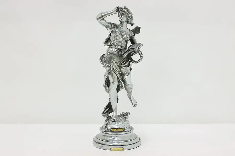 Main image of Art Nouveau Antique French Victory Sculpture after Moreau