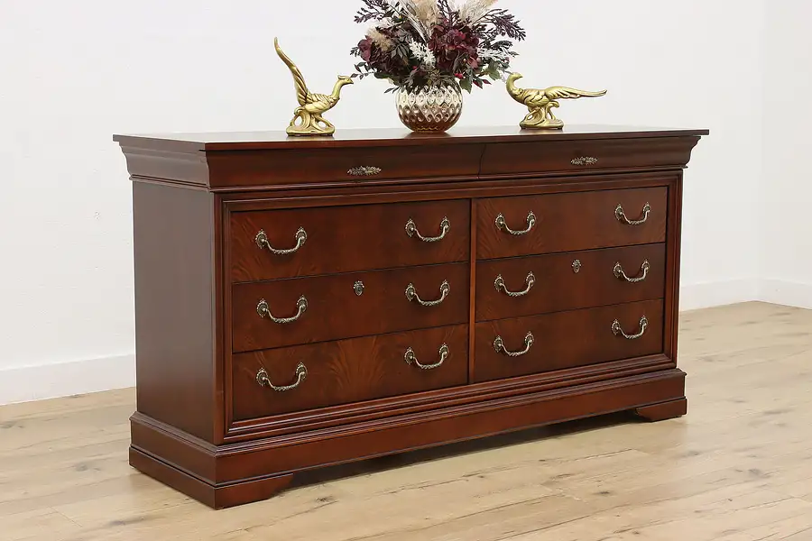 Main image of Drexel Vintage Mahogany Chest or Wide Dresser