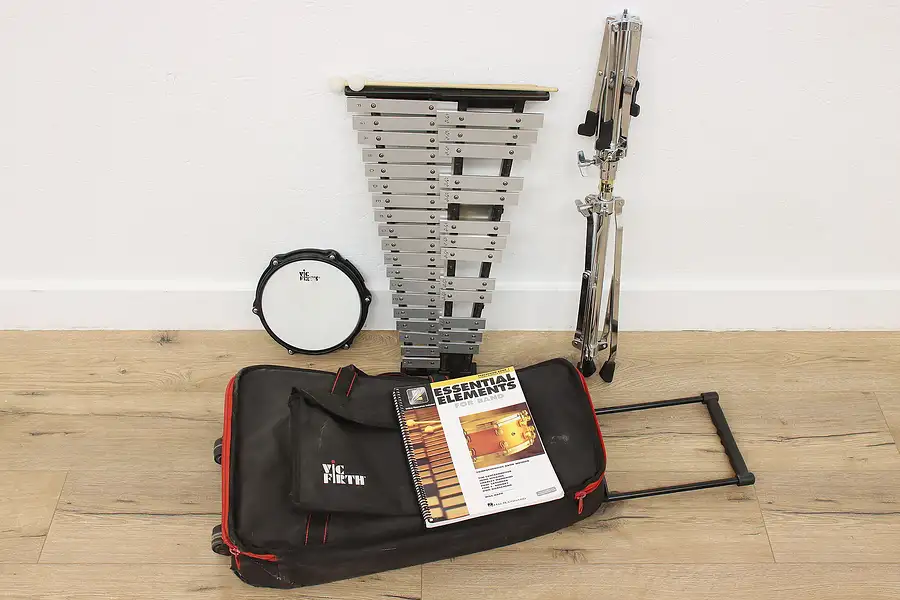 Main image of Firth Glockenspiel Bells & Drum Instruments, Mallets, Travel Bag