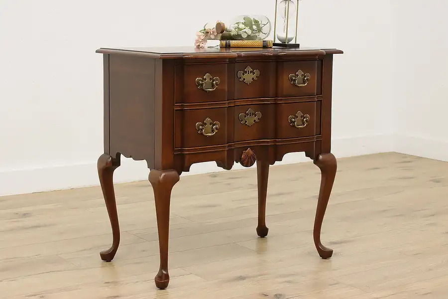 Main image of Georgian Design Vintage Cherry Nightstand or Small Chest