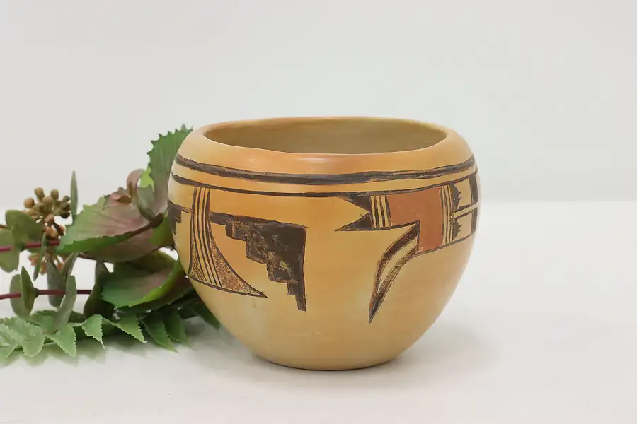 Main image of Hopi Tewa Native American Pottery Vase, Ami