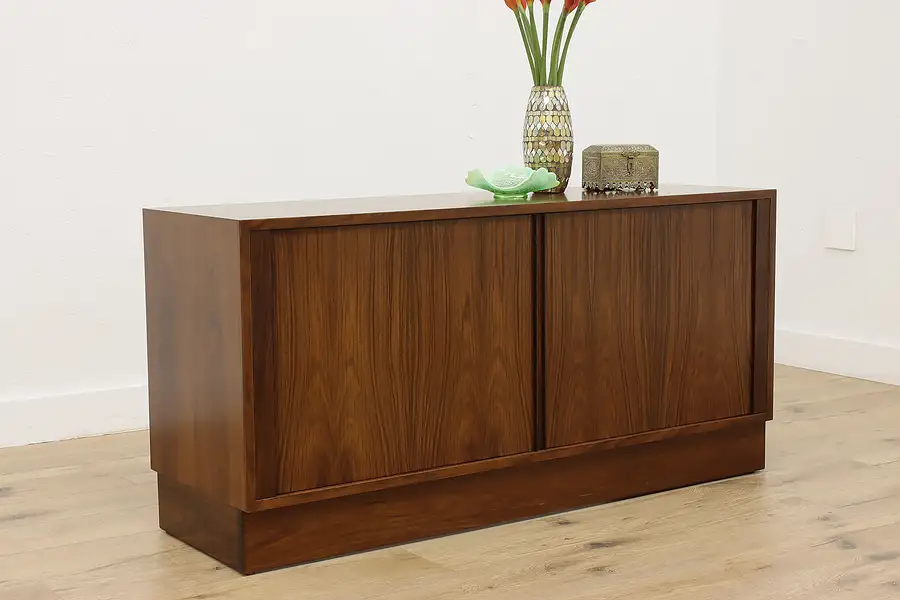 Main image of Midcentury Modern Vintage Rosewood Bar Cabinet or Console