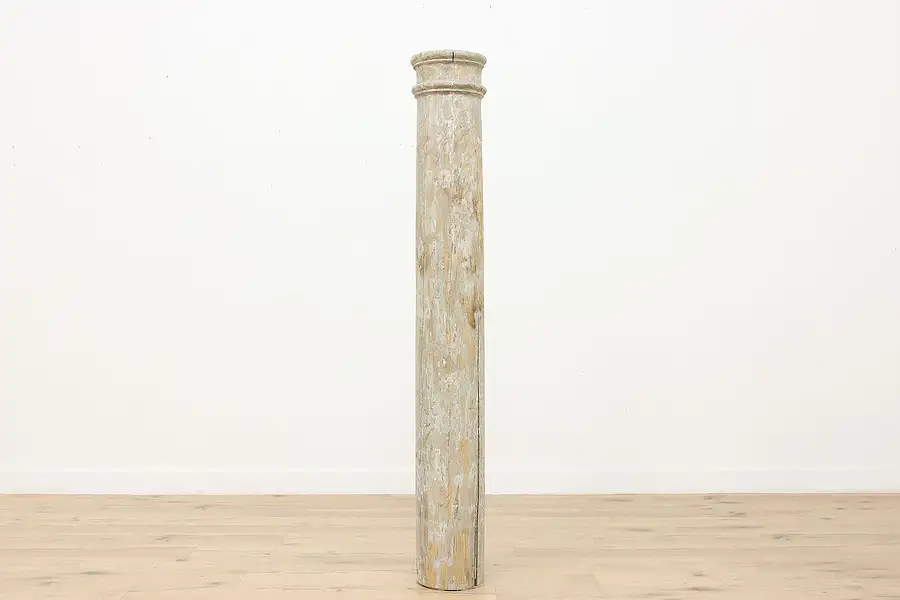 Main image of Architectural Salvage Antique Classical Painted Pine Column