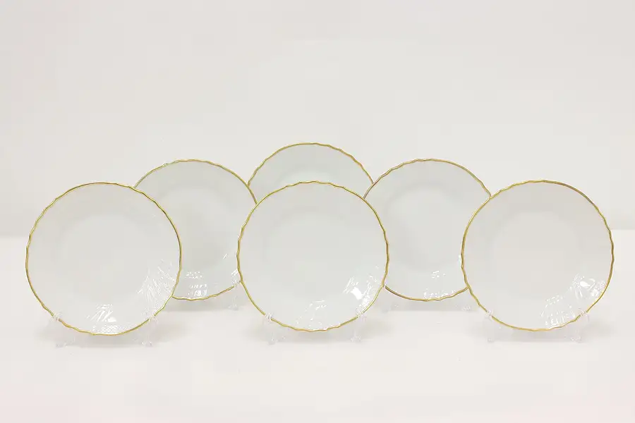 Main image of Set 6 Italian China Bread & Butter Plates San Remo Ginori