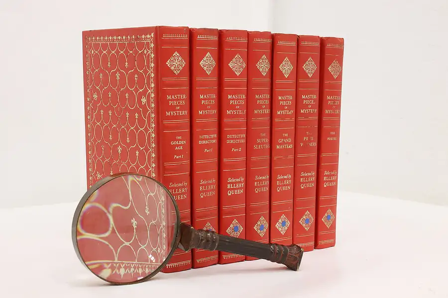 Main image of Set of 7 Masterpieces of Mystery Vintage Books, Queen