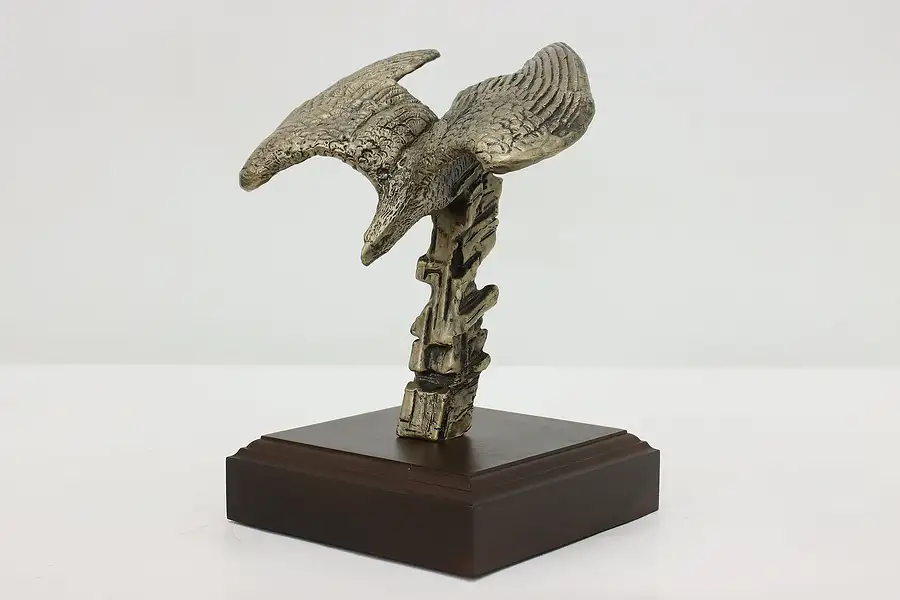 Main image of Diving Eagle Vintage Statue Bronze Sculpture, Shoop