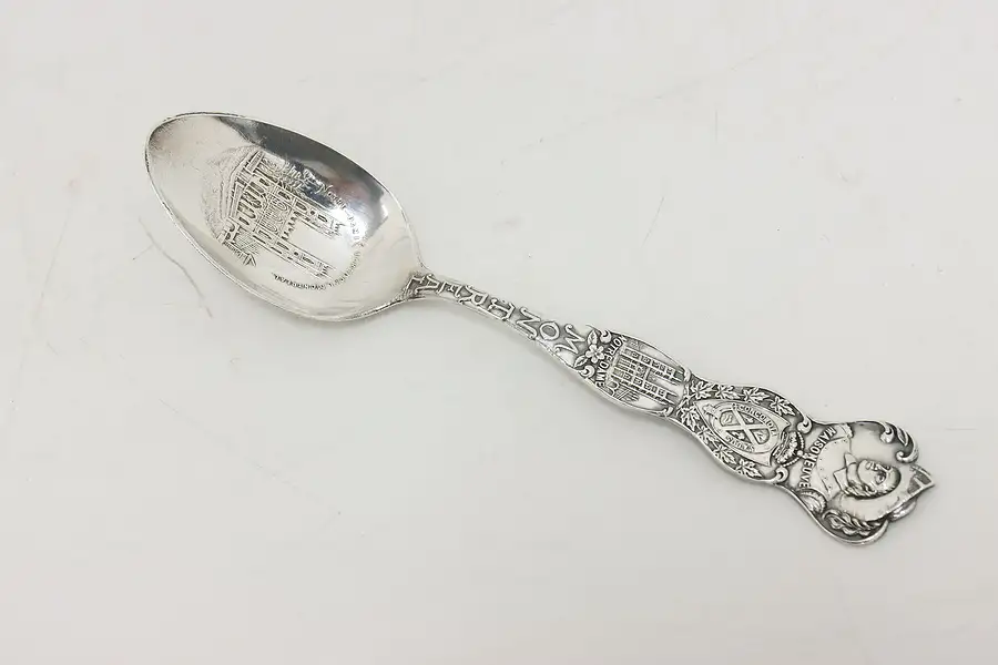 Main image of Montreal Canada Antique Sterling Silver Souvenir Spoon