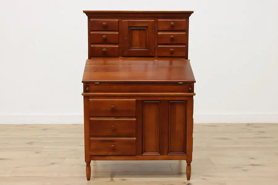 Main image of Sheraton Vintage Cherry Office Secretary Desk Lexington